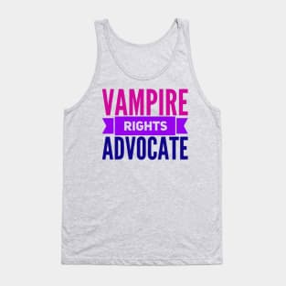 Vampire Rights Advocate (BI) Tank Top